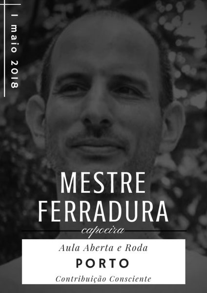 Mestre Ferradura em Portugal - Aula Aberta e Roda de Capoeira Capoeira Portal Capoeira 1