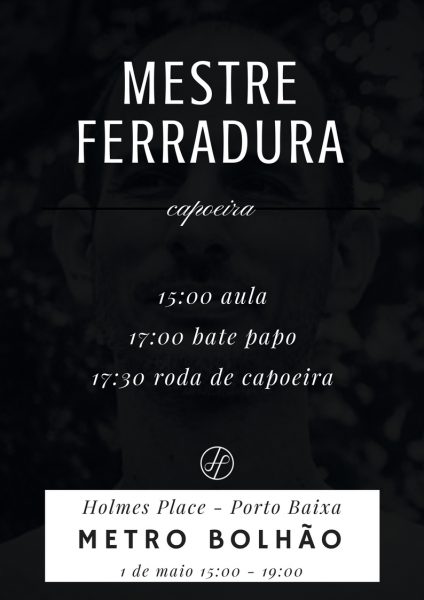 Mestre Ferradura em Portugal - Aula Aberta e Roda de Capoeira Capoeira Portal Capoeira 2