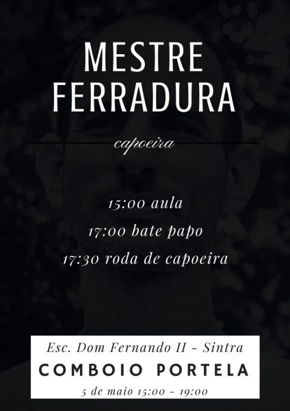 Mestre Ferradura em Portugal - Aula Aberta e Roda de Capoeira Capoeira Portal Capoeira 4