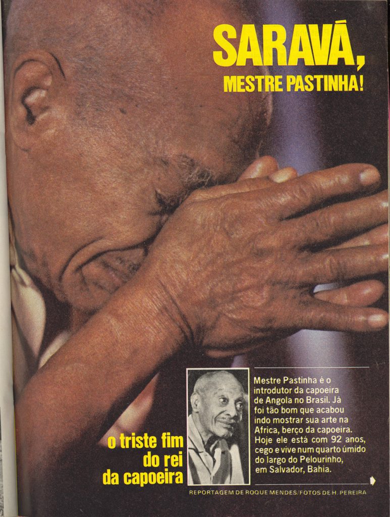Mestre Pastinha na Revista Placar – dez 1979 (2)