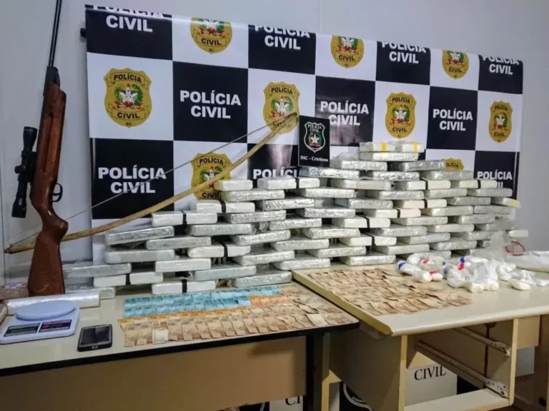 Operacao berimbau policia civil apreende mais de 65kg de cocaina pura em nova veneza 1024x768